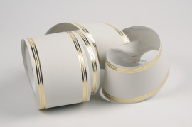 A040RB Ruban deuil gris 75mm x 50m