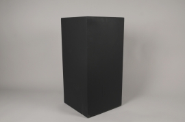 A041VV Cache-pot en fibre anthracite 41x41cm H80cm