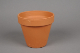 A042KF Pot horticole en terre cuite D17cm H15.5cm