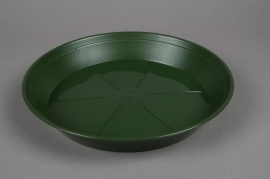 A042T7 Green plastic saucer D30cm