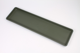 A046DB Green plastic saucer 72x21cm