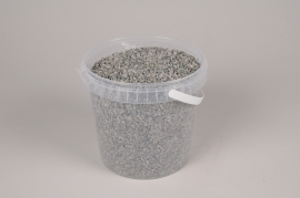 A048QF Grey gravel bucket 2,5L D3/6mm