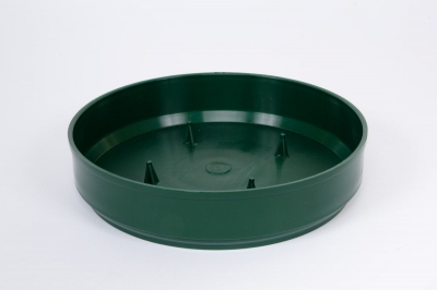 A048T7 Paquet de 12 coupes en plastique vert D15cm