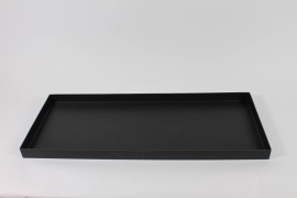 A050AT Dark grey plastic saucer 101x41cm H5.5cm