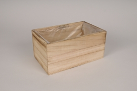 A050MZ Jardinière en bois 20x10cm H10cm