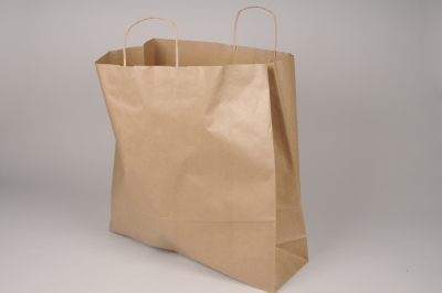 A051AS Bag of 25 natural kraft bags 46cm x 16cm H48cm