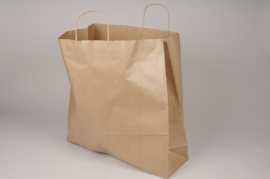 A051AS Bag of 25 natural kraft bags 46cm x 16cm H48cm