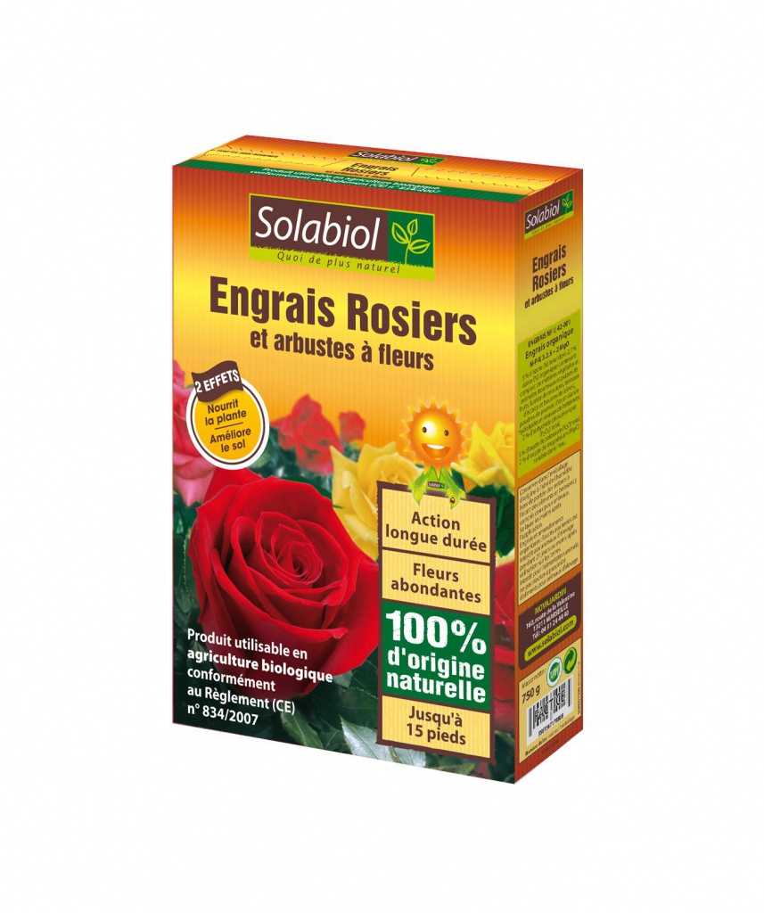 A052SU 750Gr box of roses fertilizer and flowering shrubs