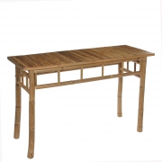 A053DQ Natural bamboo table 120x50cm H75cm