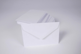  A054AS Package of 100 white envelopes