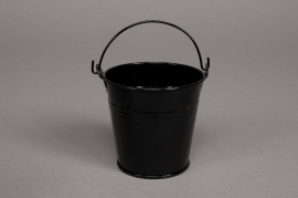 A054KM Bucket zinc black D16 H14cm