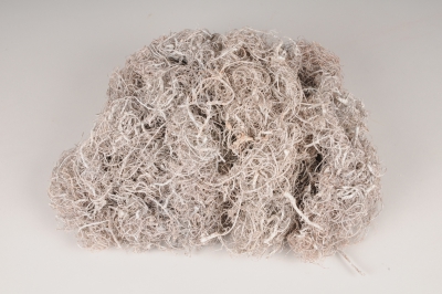 a058wg Curly moss s�ch� gris clair 500g