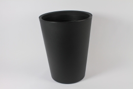 A060AT Dark grey plastic pot D49cm H63cm