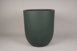 A066VV Pot en fibre vert D51.5cm H60cm