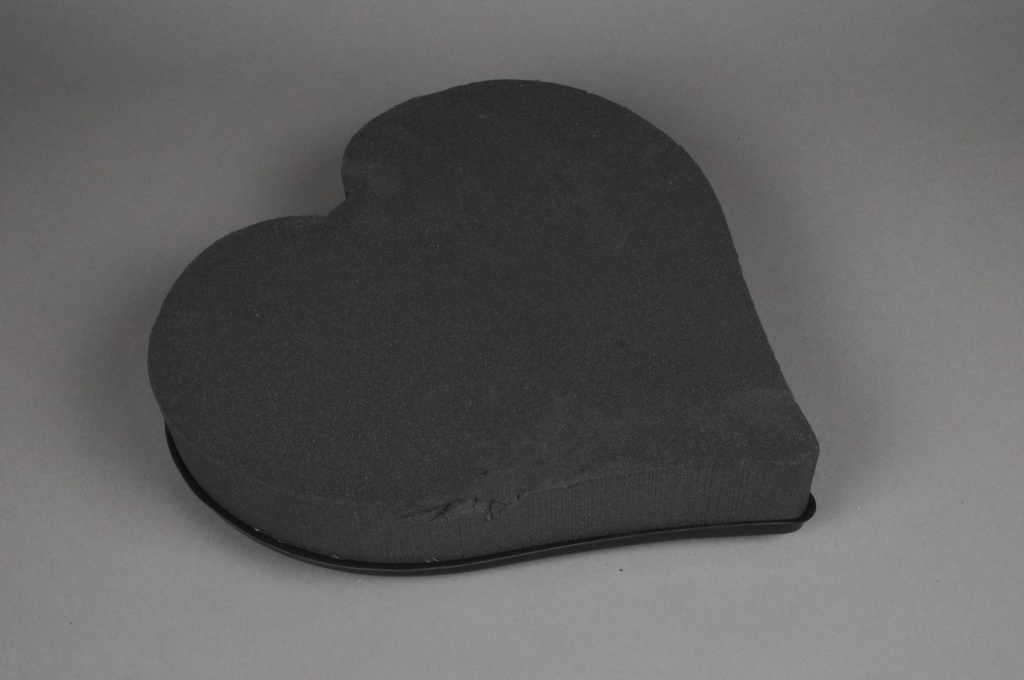 Heart floral foam D28cm