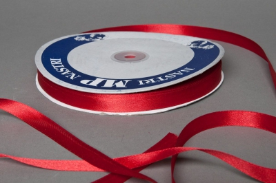 A069UN Satin ribbon red 12mmx100m