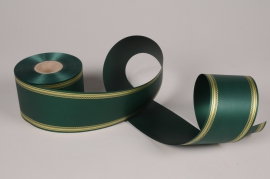 A070RB Green bereavement ribbon 75mm x 50m