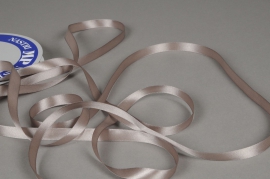 A071UN Satin ribbon grey 12mm x 100m
