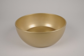 A079A8 Golden ceramic bowl D30cm H11cm