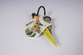 A081SF Pied goutteur en plastique vert anis