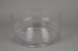A086PQ Cylindric glass bowl diameter 30cm height 15cm
