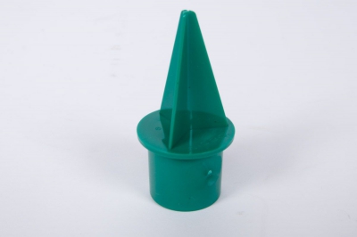 A090QV Set of 25 candleholders green D2.3cm