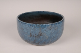 A109XD Dark blue glazed ceramic bowl D27cm H13.5cm