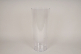 A116T7 Clear plexi vase D20cm H48.5cm