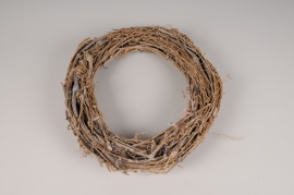A125MZ Couronne en brindilles D40cm