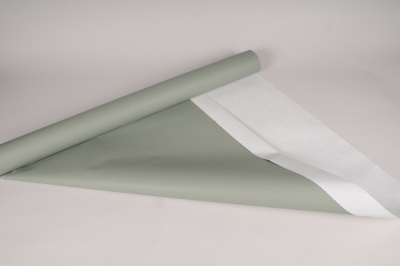 A128QX Rouleau de papier kraft �cologique kaki 80cmx40m