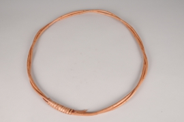 a128wg Light brown willow ring D47.5cm