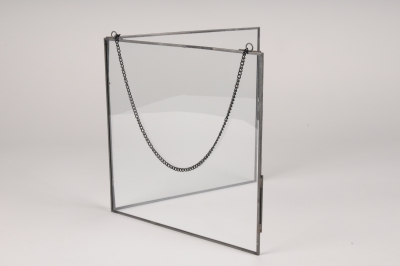 A139PM Cadre en verre � suspendre 25x25cm