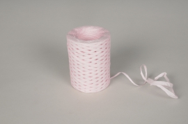 A139RB Bobine de raphia de papier rose 200m