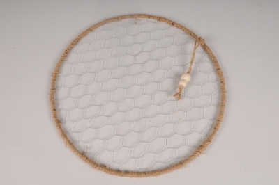 a141wg Natural rope ring D38cm