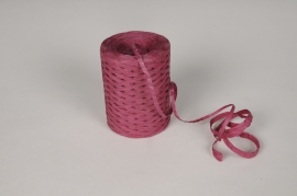 A142RB Bobine de raphia de papier bordeaux 200m