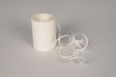 A143RB Bobine de raphia de papier cr�me 200m