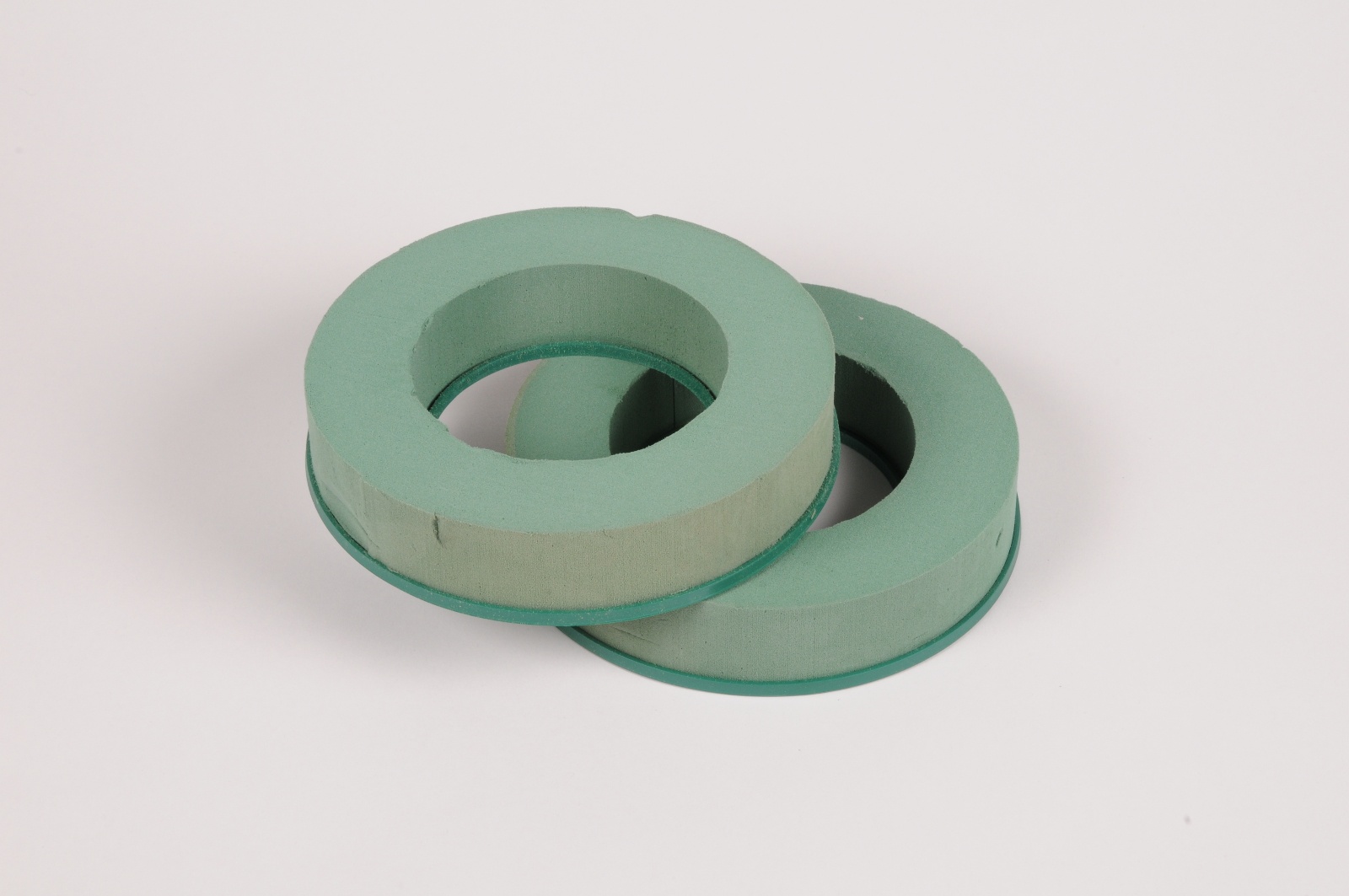 Set of 2 floral foam wreath D20cm