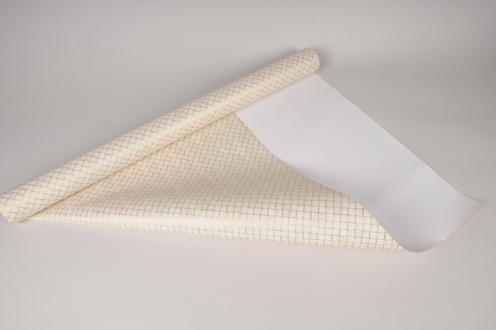 Christmas kraft paper roll white and gold 70cmx25m