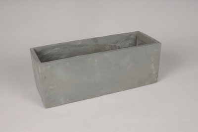 A156TN Green concrete planter 23.5x10cm H8cm