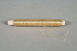 A165MG Wood wire reel gold