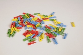 A166QF Bag of 100 color message clips 25mm