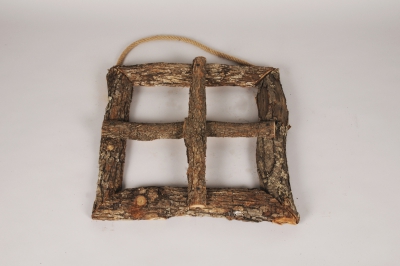 A167AO Wooden window frame 45x43cm