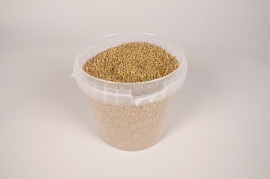 A168QF Seau 2.5L de gravier or D3/5mm