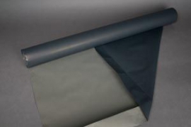 A173QX Rouleau de papier kraft gris foncé/crème 80cmx50m