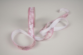 A177UN Fuchsia cotton ribbon 25mm x 15m