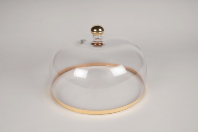 A190W3 Cloche en verre D28cm H20cm