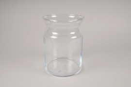 A192NH Glass jar vase D18cm H25cm