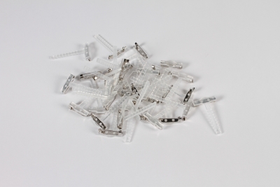 A211MG Bo�te de 50 boutonni�res transparentes