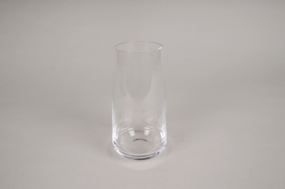 A220W3 Vase en verre D7.5cm H16cm