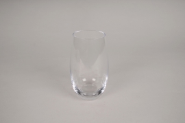 A222W3 Glass vase D7.5cm H14cm